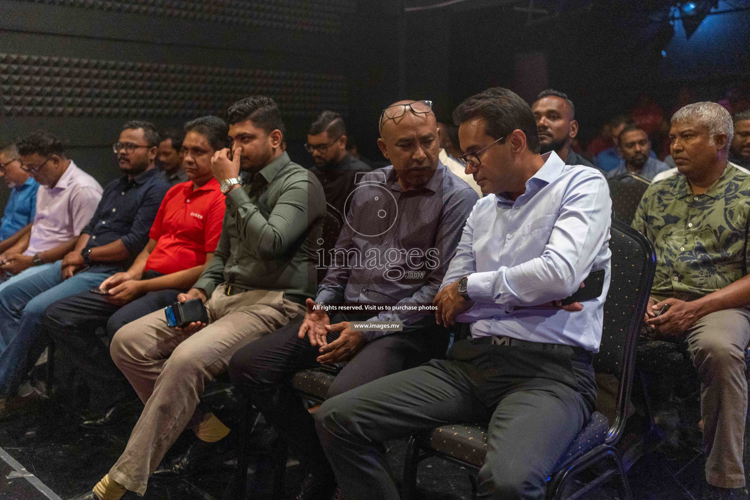 Draw ceremony of Club Maldives 2023 was held on Thursday, 6th July 2023 at PSM Studio in Male', Maldives.  Photos: Ismail Thoriq / images.mv