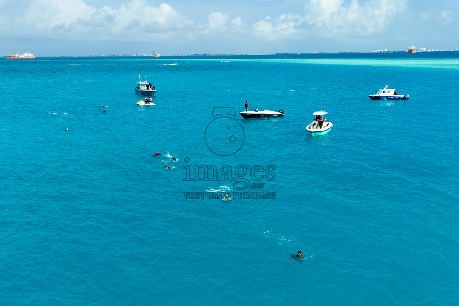 15th National Open Water Swimming Competition 2024 held in Kudagiri Picnic Island, Maldives on Saturday, 28th September 2024. Photos: Nausham Waheed / images.mv