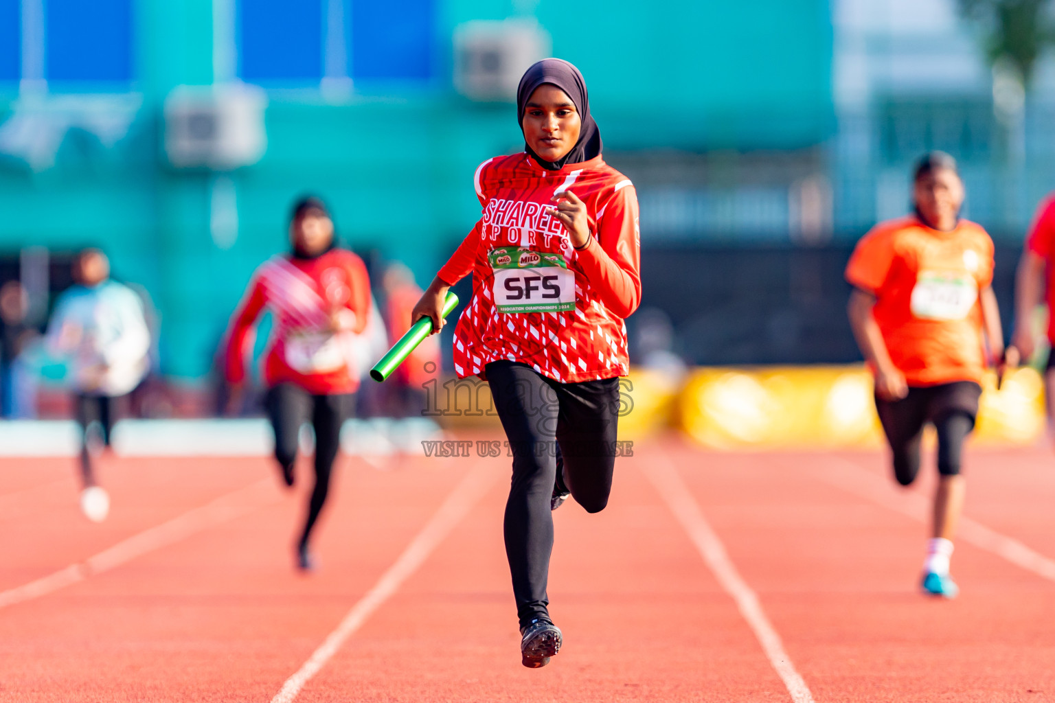 Day 3 of MILO Athletics Association Championship was held on Thursday, 7th May 2024 in Male', Maldives. Photos: Nausham Waheed