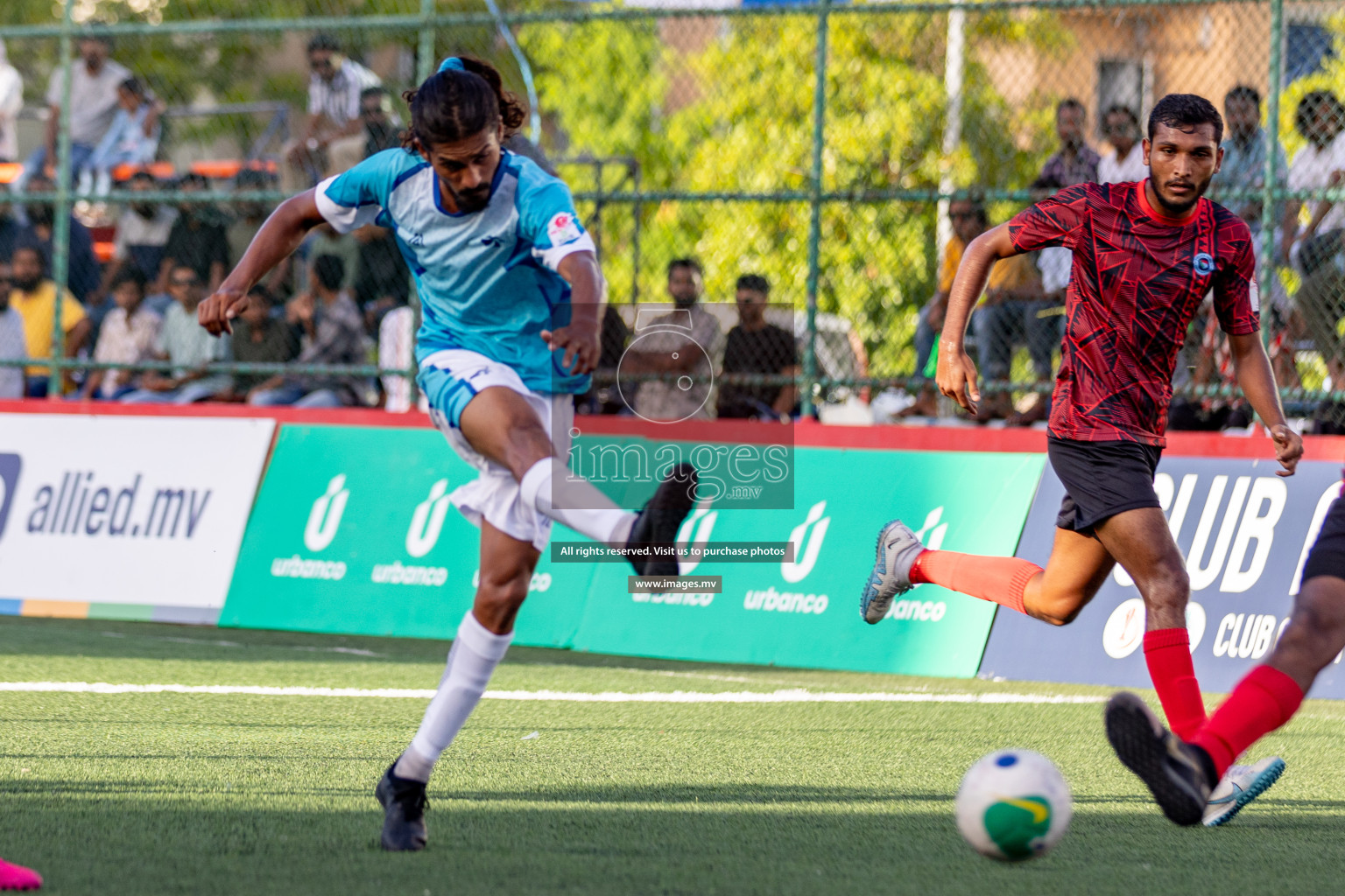 MACL vs Police Club in Club Maldives Cup 2023 held in Hulhumale, Maldives, on Saturday, 22nd July 2023. Photos: Hassan Simah / images.mv