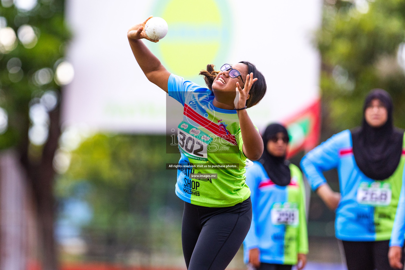 Day 2 of National Athletics Championship 2023 was held in Ekuveni Track at Male', Maldives on Friday, 24th November 2023. Photos: Nausham Waheed / images.mv