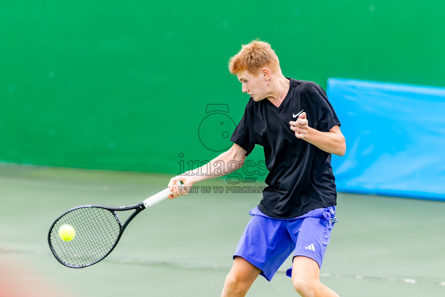 Day 7 of ATF Maldives Junior Open Tennis was held in Male' Tennis Court, Male', Maldives on Wednesday, 18th December 2024. Photos: Nausham Waheed/ images.mv