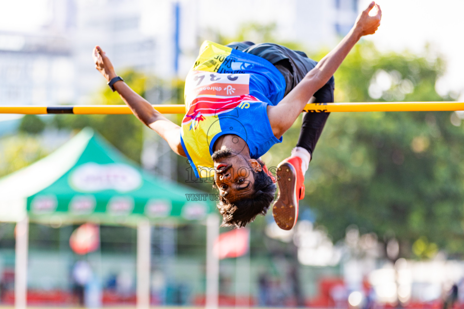 National Athletics Championship was held at Ekuveni Cricket Ground in Male', Maldives on Thursday, 14th August 2025. Photos: Areef Adam / images.mv