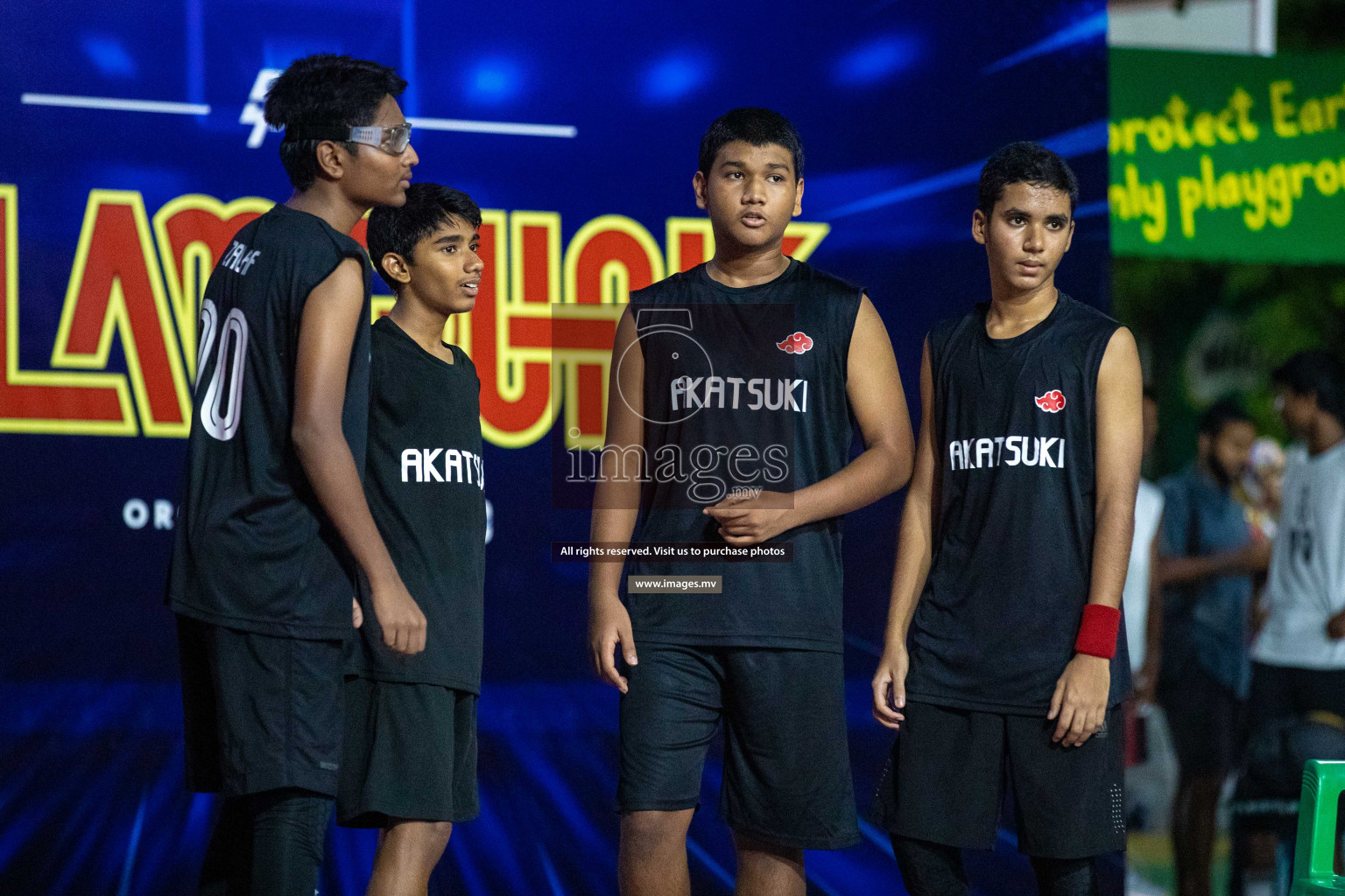 Day3 of Slamdunk by Sosal on 14th April 2023 held in Male'. Photos: Nausham waheed /images.mv