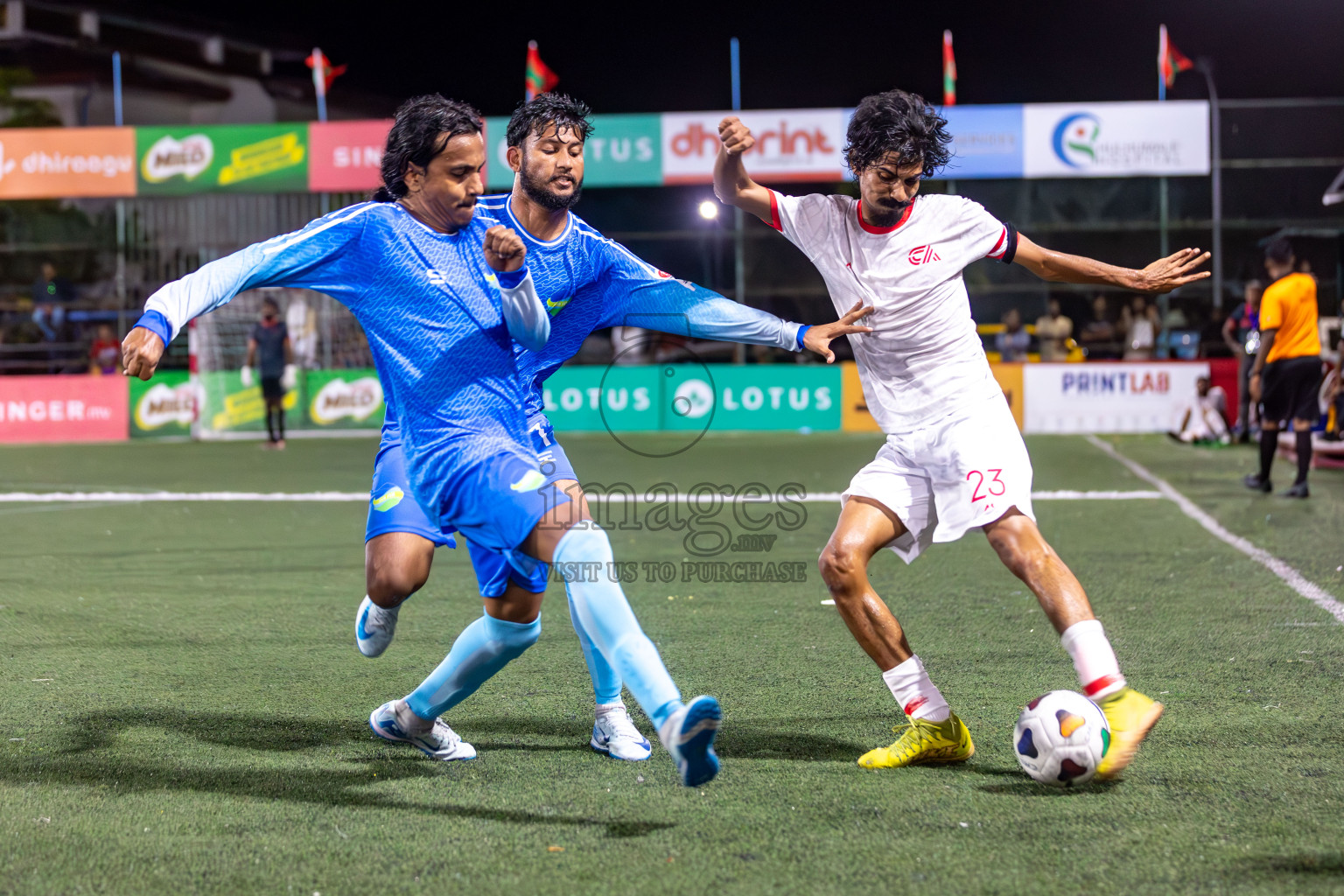 Club Fen vs Club Aasandha in Club Maldives Cup 2024 held in Rehendi Futsal Ground, Hulhumale', Maldives on Friday, 27th September 2024. 
Photos: Hassan Simah / images.mv