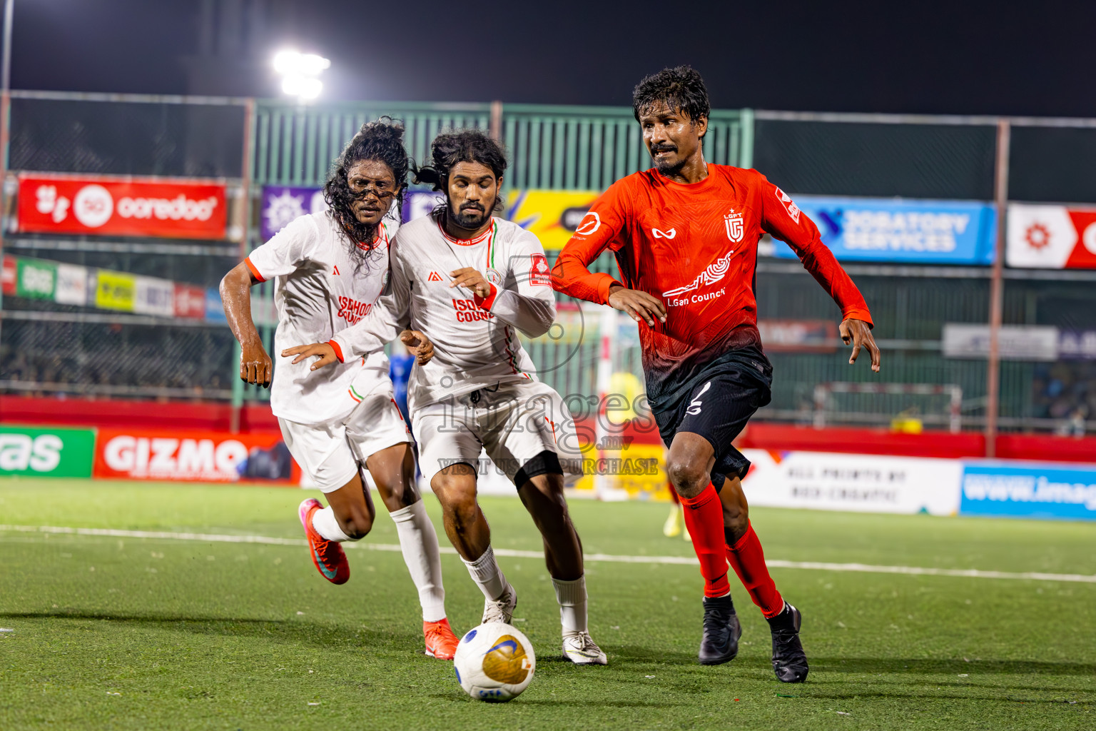 L Gan vs L Isdhoo in Laamu Atoll Finals Day 26 of Golden Futsal Challenge 2025 was held on Thursday , 30th January 2025, in Hulhumale', Maldives. Photos: Ismail Thoriq / images.mv