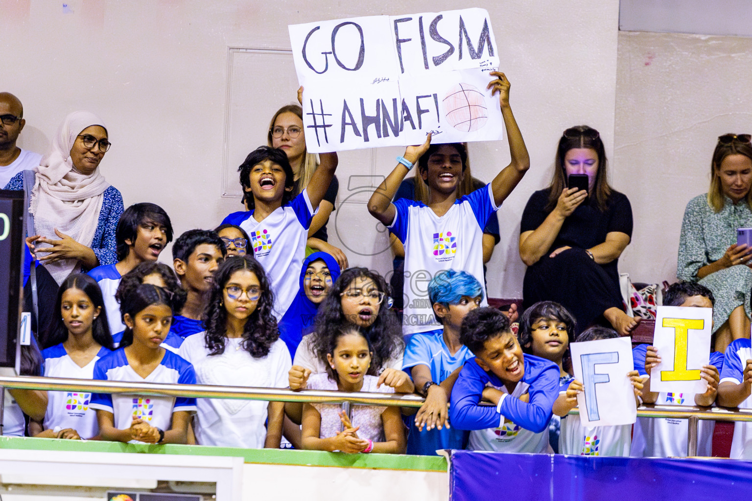 Iskandhar School vs Finland International School in Under 13 Boys Final of Junior Basketball Championship 2024 was held in Social Center, Male', Maldives on Sunday, 15th December 2024. Photos: Nausham Waheed / images.mv