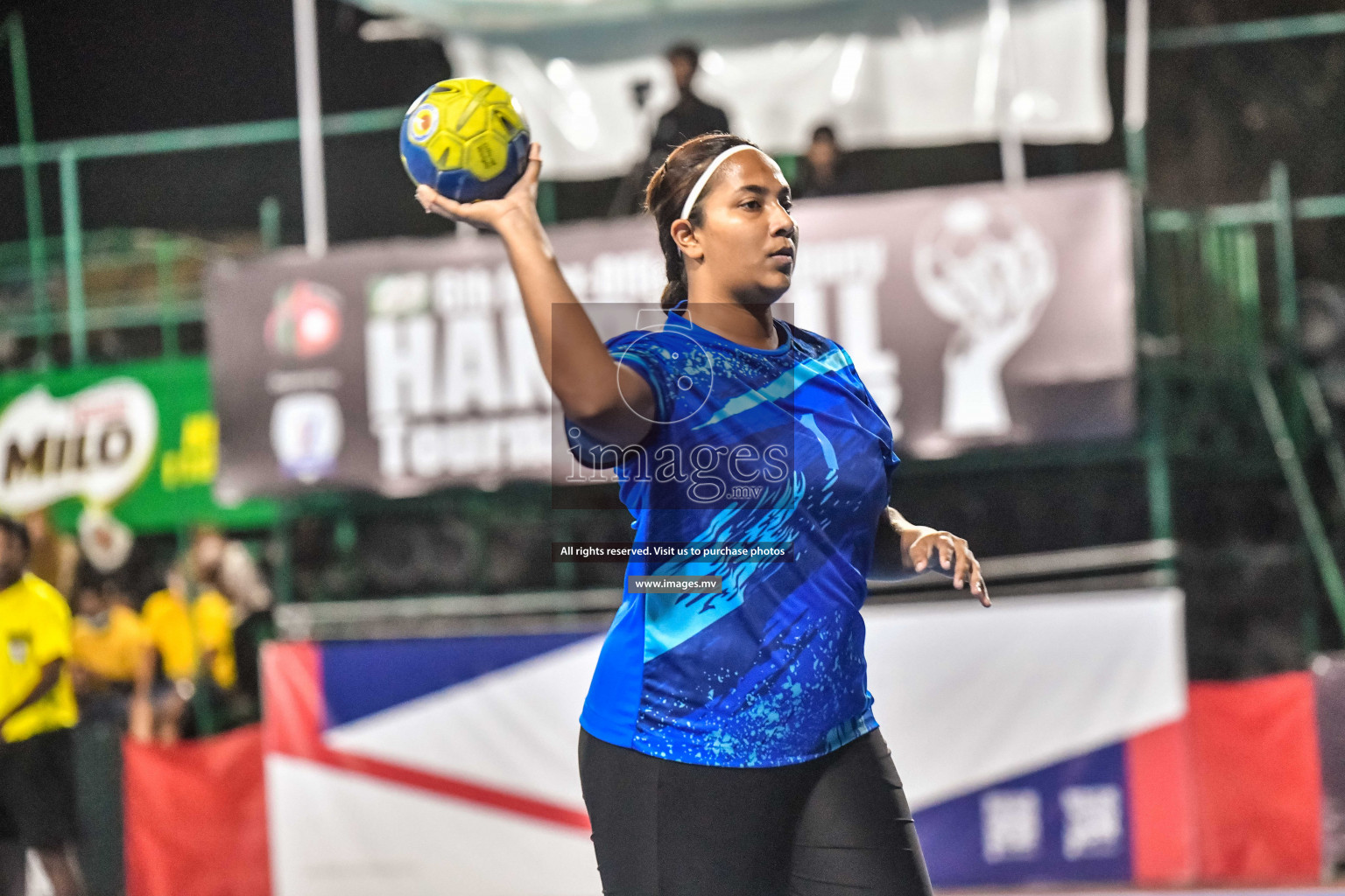 Day 16 of Milo 6th Inter Office Handball Tournament 2022 - Photos by Nausham Waheed