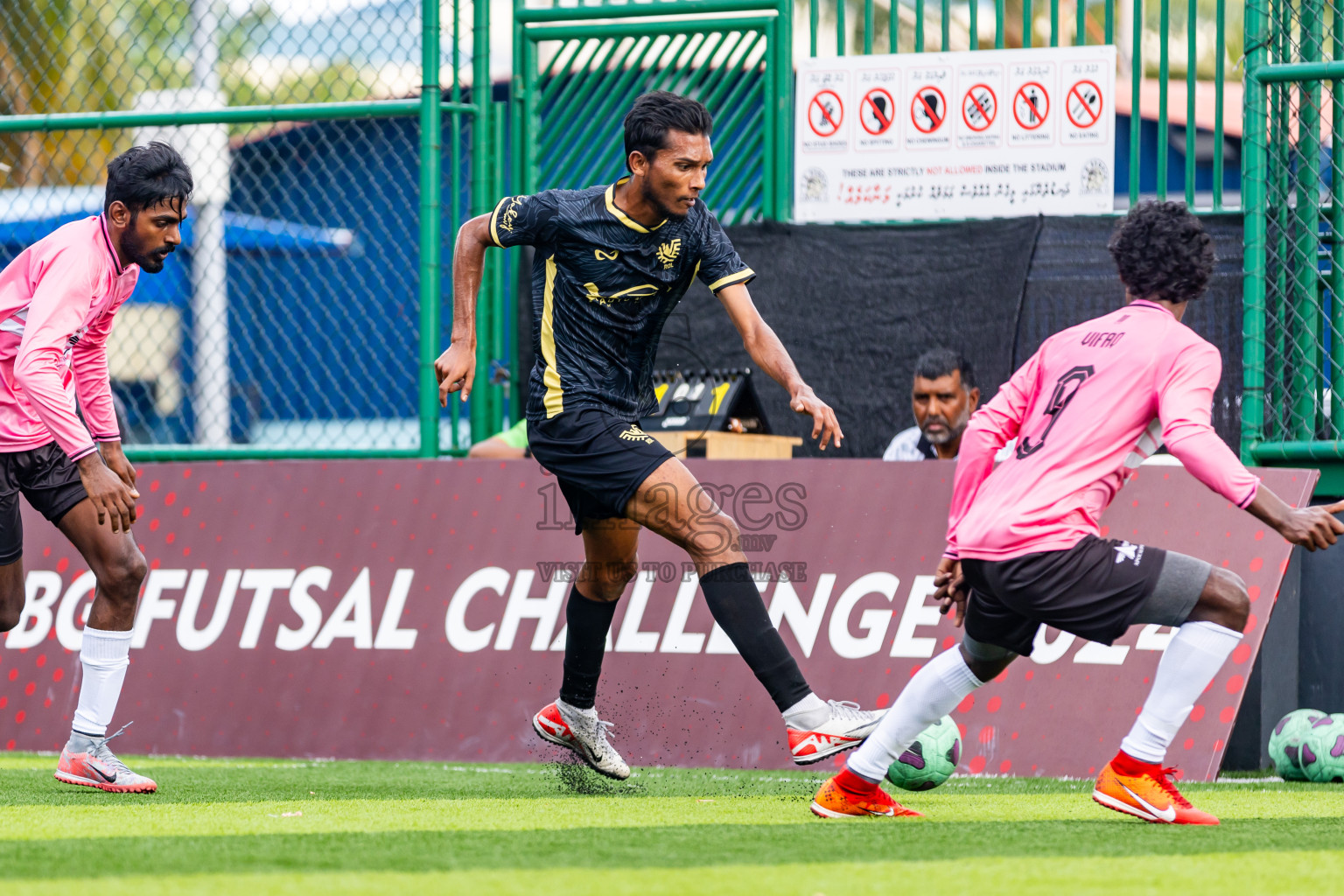 RDL vs Apocalipse SC in Day 15 of BG Futsal Challenge 2024 was held on Tuesday, 26th March 2024, in Male', Maldives Photos: Nausham Waheed / images.mv