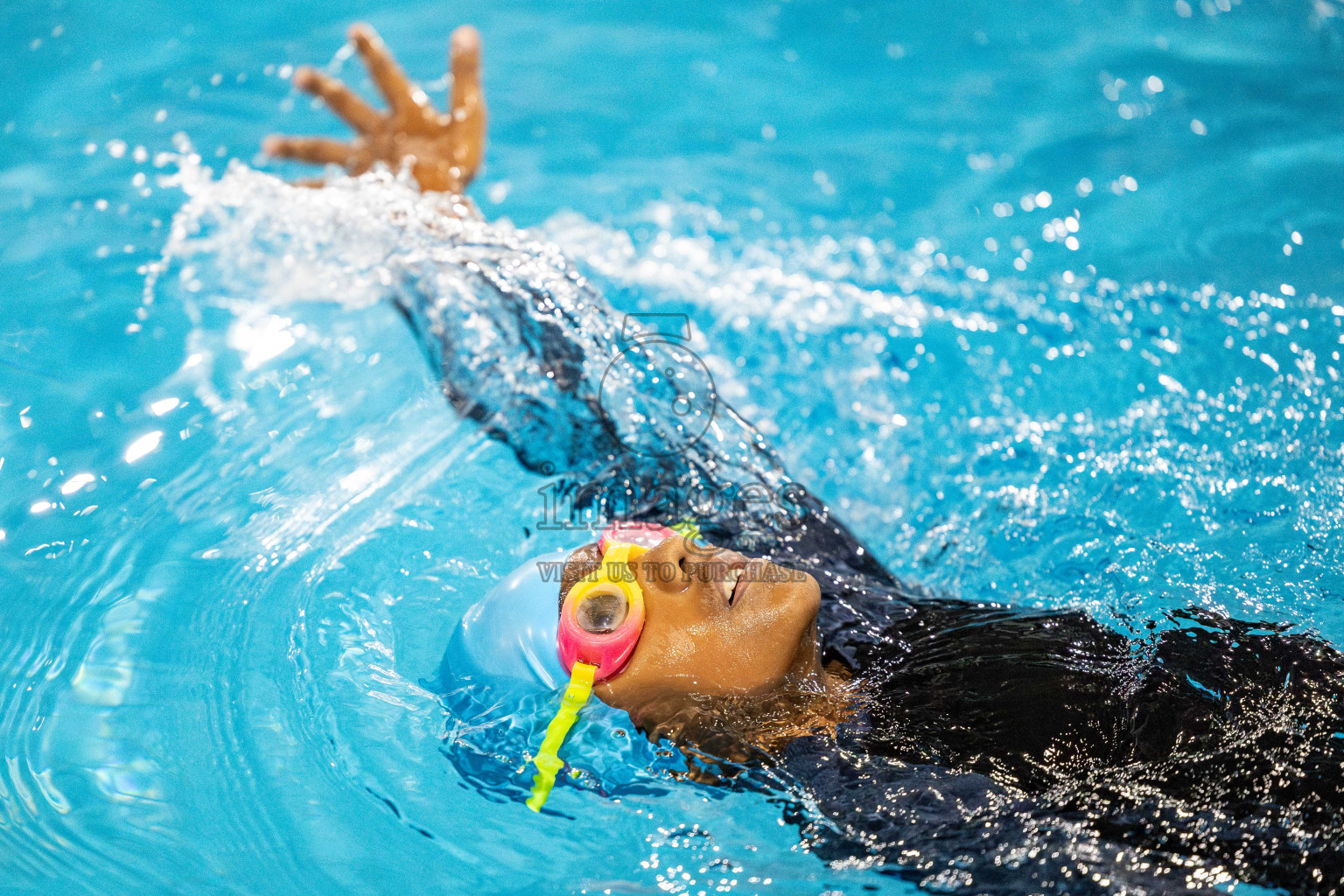 Day 4 of BML 5th National Swimming Kids Festival 2024 held in Hulhumale', Maldives on Thursday, 21st November 2024. Photos: Nausham Waheed / images.mv