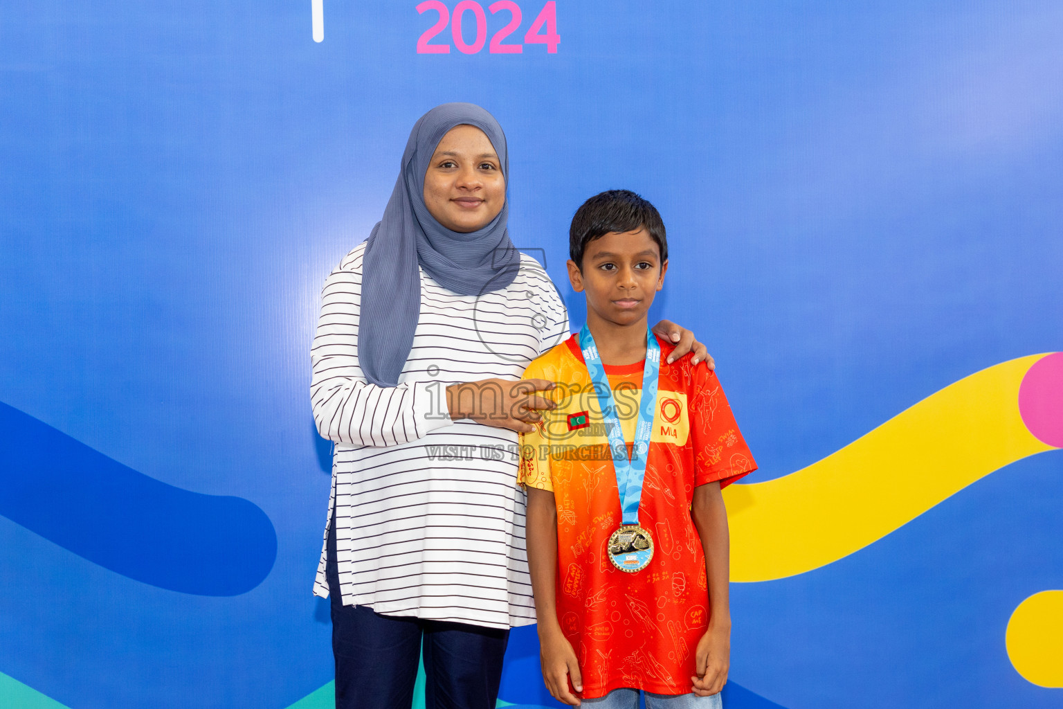 Closing of BML 5th National Swimming Kids Festival 2024 held in Hulhumale', Maldives on Saturday, 23rd November 2024.
Photos: Ismail Thoriq / images.mv