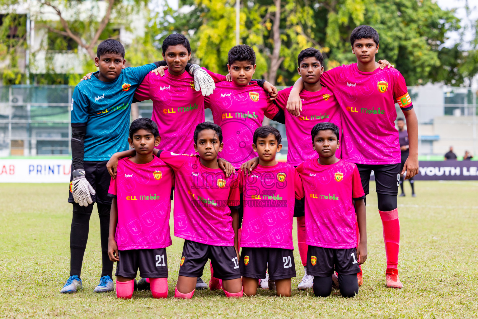 Under 12 United Victory vs Valancia on day 3 of Dhivehi Youth League 2024 held at Henveiru Stadium on Saturday, 23rd November 2024. Photos: Nausham Waheed/ Images.mv