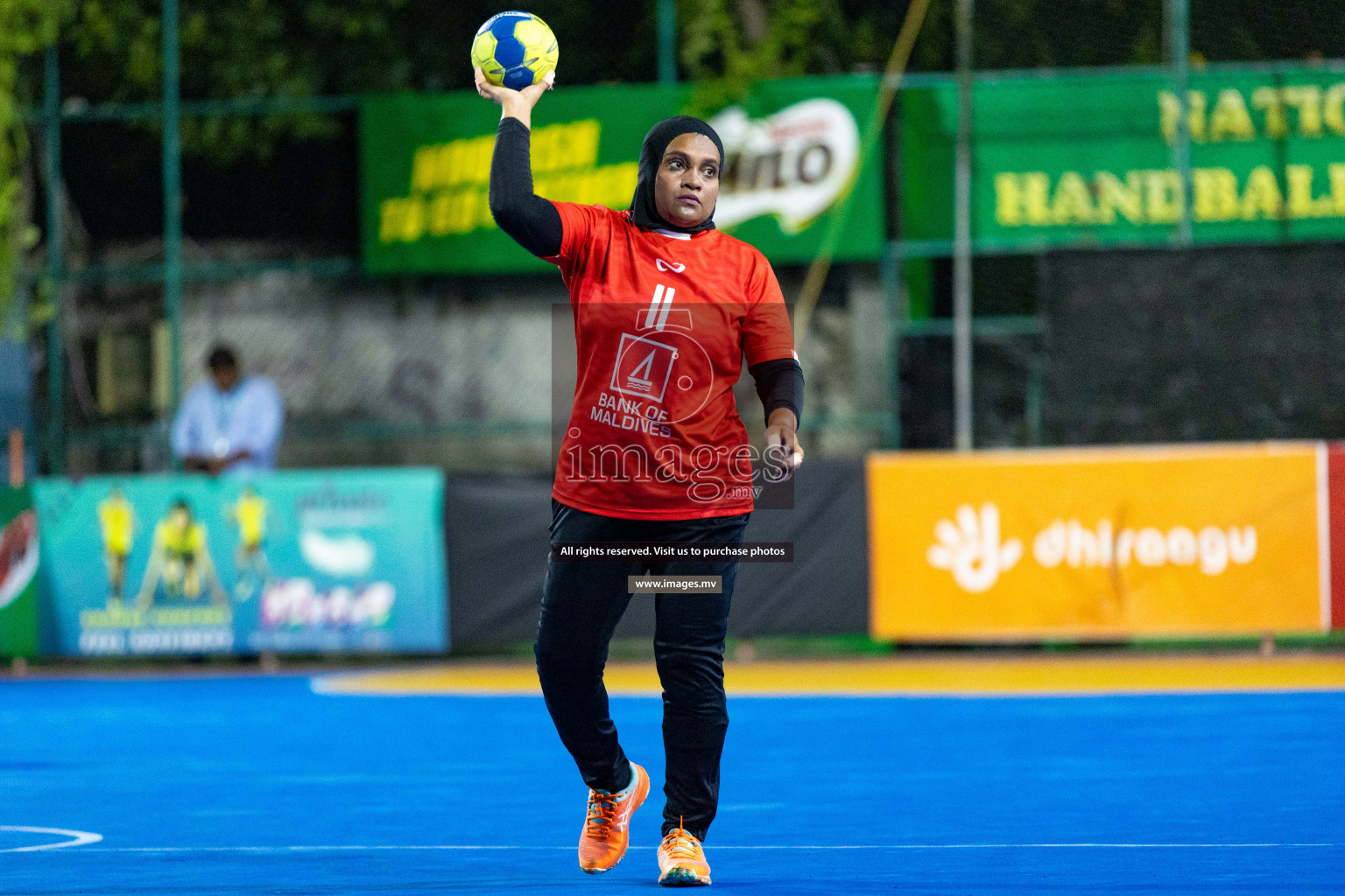 Day 1 of 7th Inter-Office/Company Handball Tournament 2023, held in Handball ground, Male', Maldives on Friday, 16th September 2023 Photos: Nausham Waheed/ Images.mv