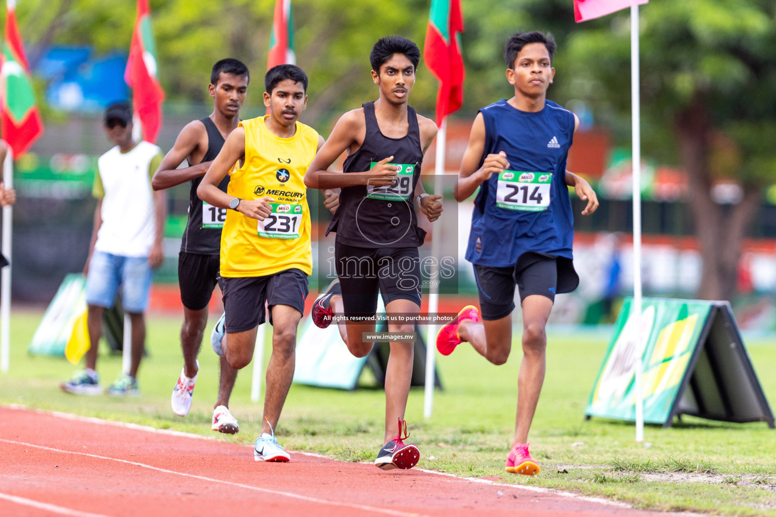 Day 2 of National Athletics Championship 2023 was held in Ekuveni Track at Male', Maldives on Friday, 24th November 2023. Photos: Nausham Waheed / images.mv