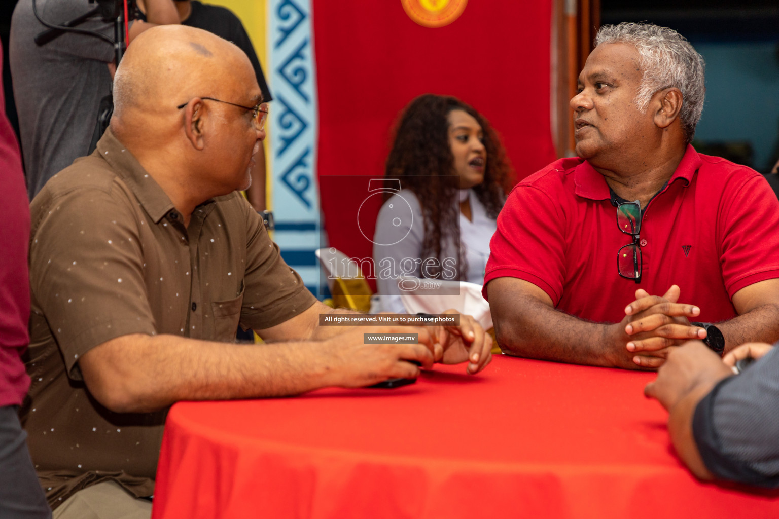 Victory Sports Club Jersey Unveiling 2022 on 14th July 2022, held in Jamaaludheen School Hall, Male', Maldives  Photos: Hassan Simah / Images.mv