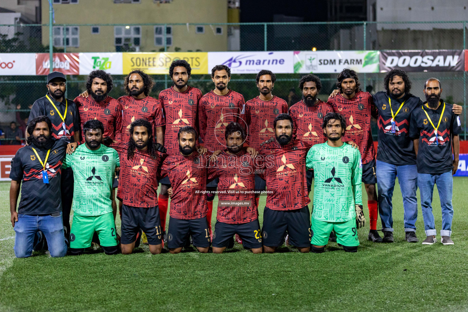 HA. Kelaa vs HA. Thuraakunu in Day 6 of Golden Futsal Challenge 2023 on 10 February 2023 in Hulhumale, Male, Maldives