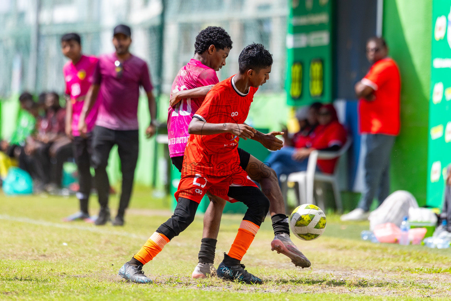 Day 5 of MILO Academy Championship 2025 (U14) was held on Monday, 3rd November 2025 at Henveiru Football Grounds, Male', Maldives . 

Photos: Mohamed Mahfooz Moosa / images.mv
