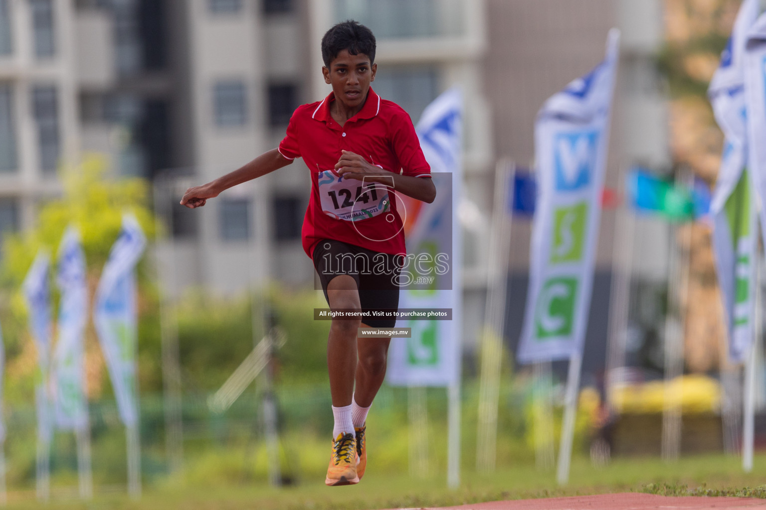 Day three of Inter School Athletics Championship 2023 was held at Hulhumale' Running Track at Hulhumale', Maldives on Tuesday, 16th May 2023. Photos: Shuu / Images.mv