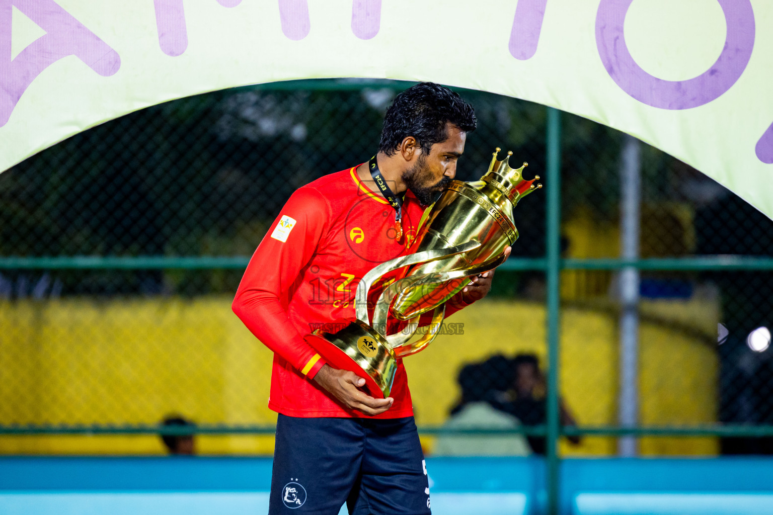 Dee Ess Kay vs Kovigoani in Final of Laamehi Dhiggaru Ekuveri Futsal Challenge 2024 was held on Wednesday, 31st July 2024, at Dhiggaru Futsal Ground, Dhiggaru, Maldives Photos: Nausham Waheed / images.mv