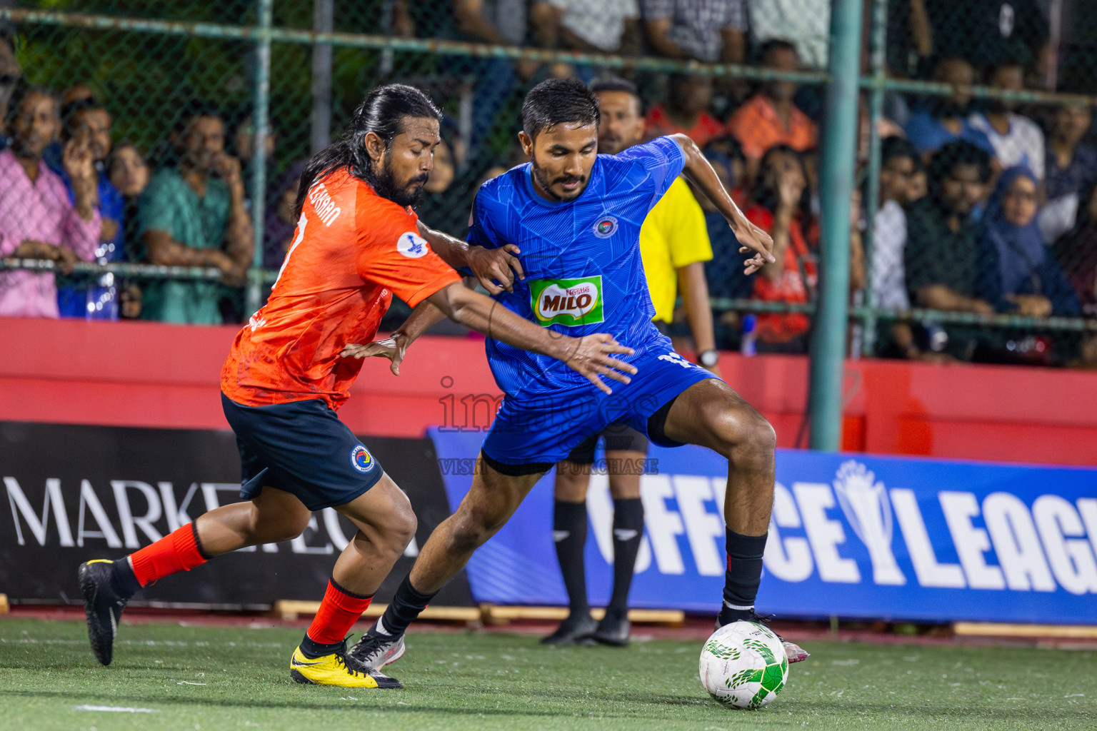 Police Club vs STELCO RC in the Final of Office League 2025 was held on Friday, 9th May 2025 in Hulhumale', Maldives. Photos: Ismail Thoriq / images.mv