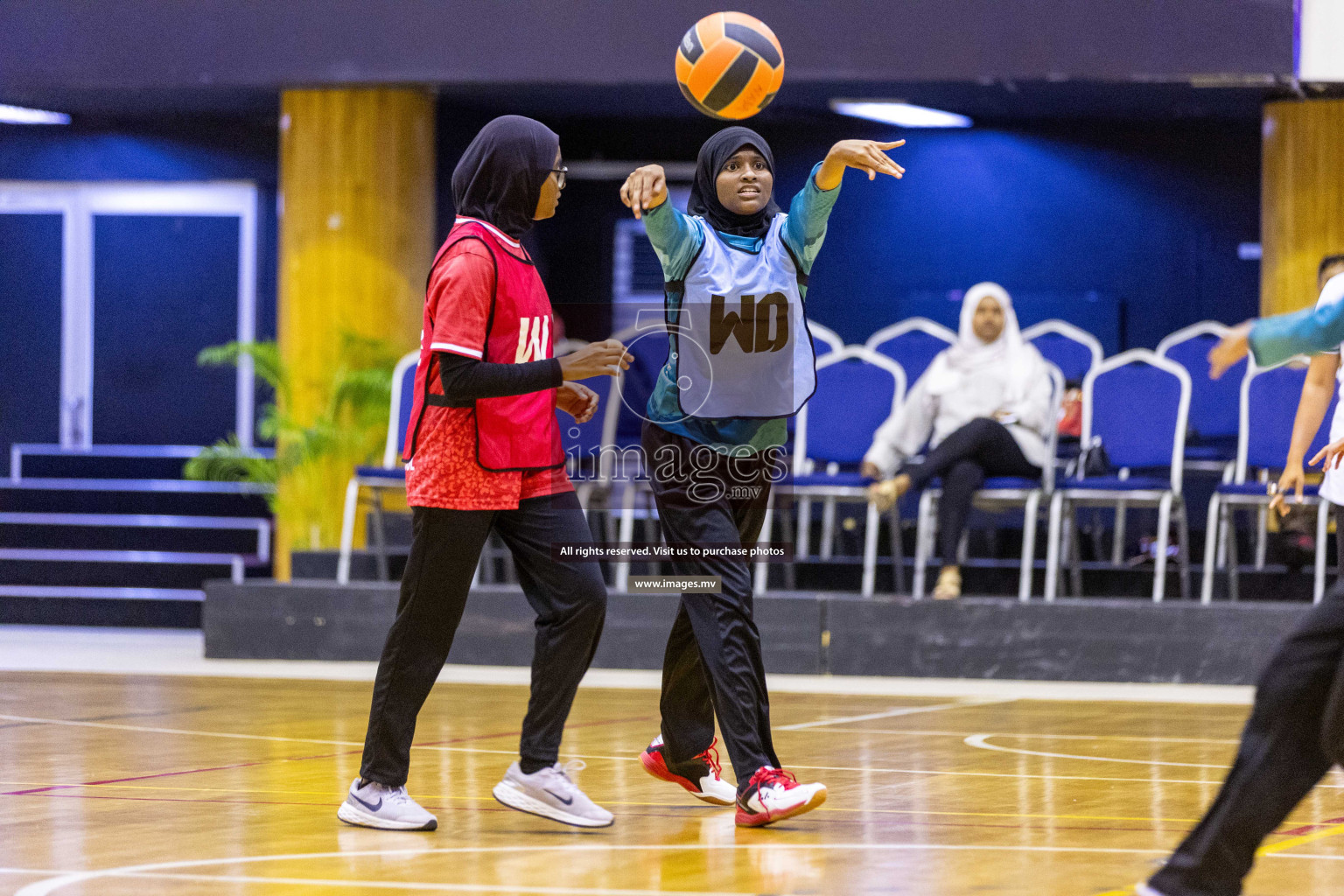 Day4 of 24th Interschool Netball Tournament 2023 was held in Social Center, Male', Maldives on 30th October 2023. Photos: Nausham Waheed / images.mv