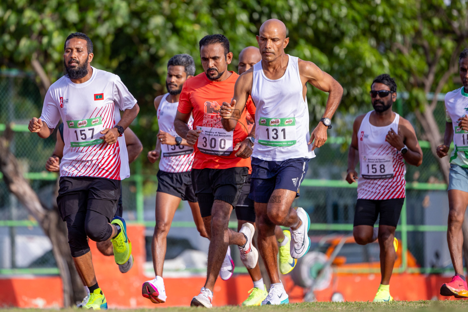 Day 2 of 33rd National Athletics Championship was held in Ekuveni Track at Male', Maldives on Friday, 6th September 2024.
Photos: Ismail Thoriq  / images.mv