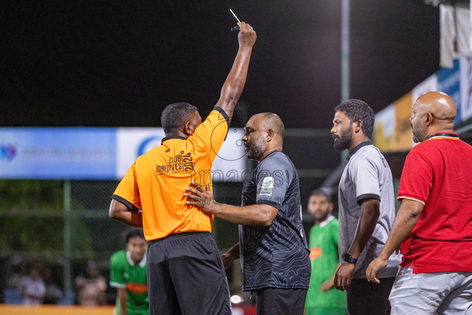 KHAARIJEE VS AGRI RC in Club Maldives Classic 2024 held in Rehendi Futsal Ground, Hulhumale', Maldives on Monday, 9th September 2024. 
Photos: Mohamed Mahfooz Moosa / images.mv