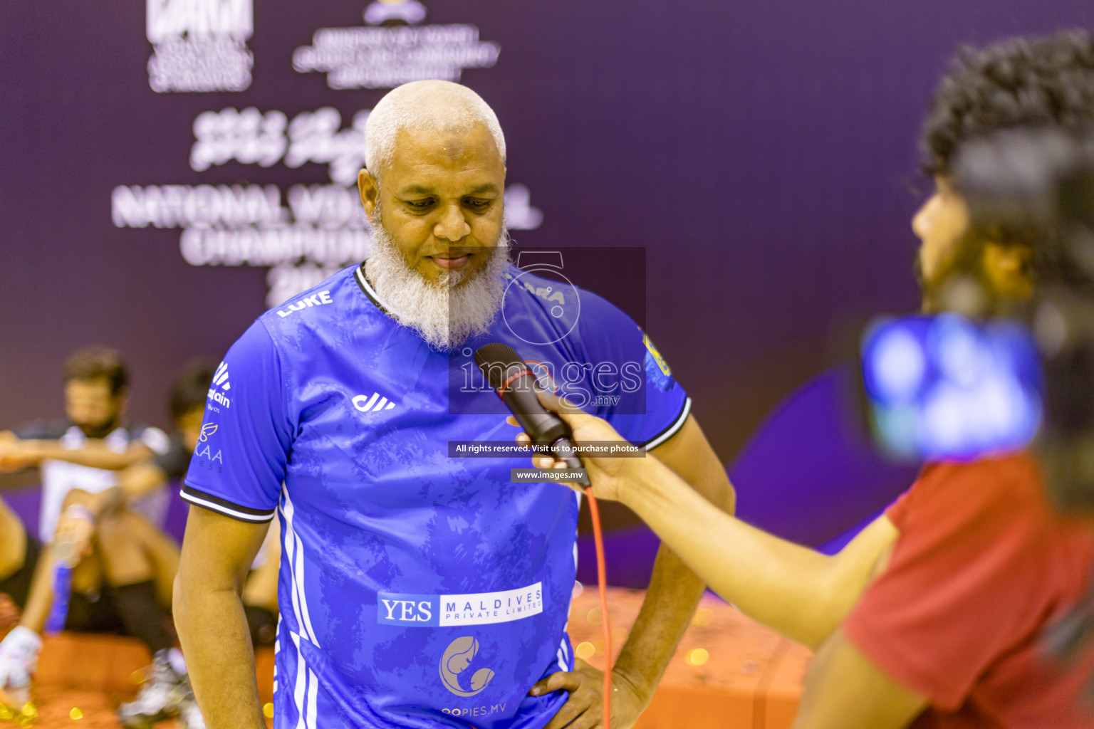 Sports Club City vs Dhivehi Sifainge Club in the Finals of National Volleyball Tournament 2022 on Thursday, 07th July 2022, held in Social Center, Male', Maldives