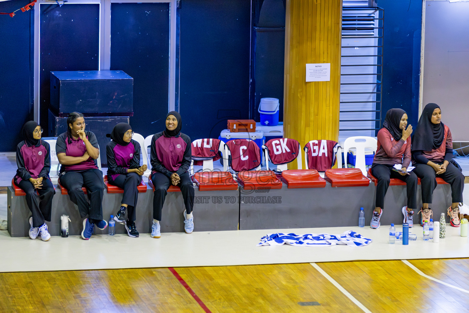 Day 9 of 26th Inter-School Netball Tournament 2025 was held in Social Center Indoor Hall on Sunday, 27th October 2025. Photos: Areef Adam / images.mv