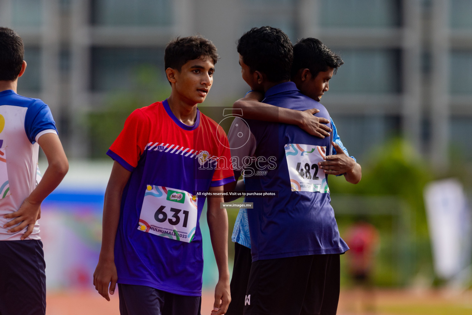 Day two of Inter School Athletics Championship 2023 was held at Hulhumale' Running Track at Hulhumale', Maldives on Sunday, 15th May 2023. Photos: Shuu/ Images.mv