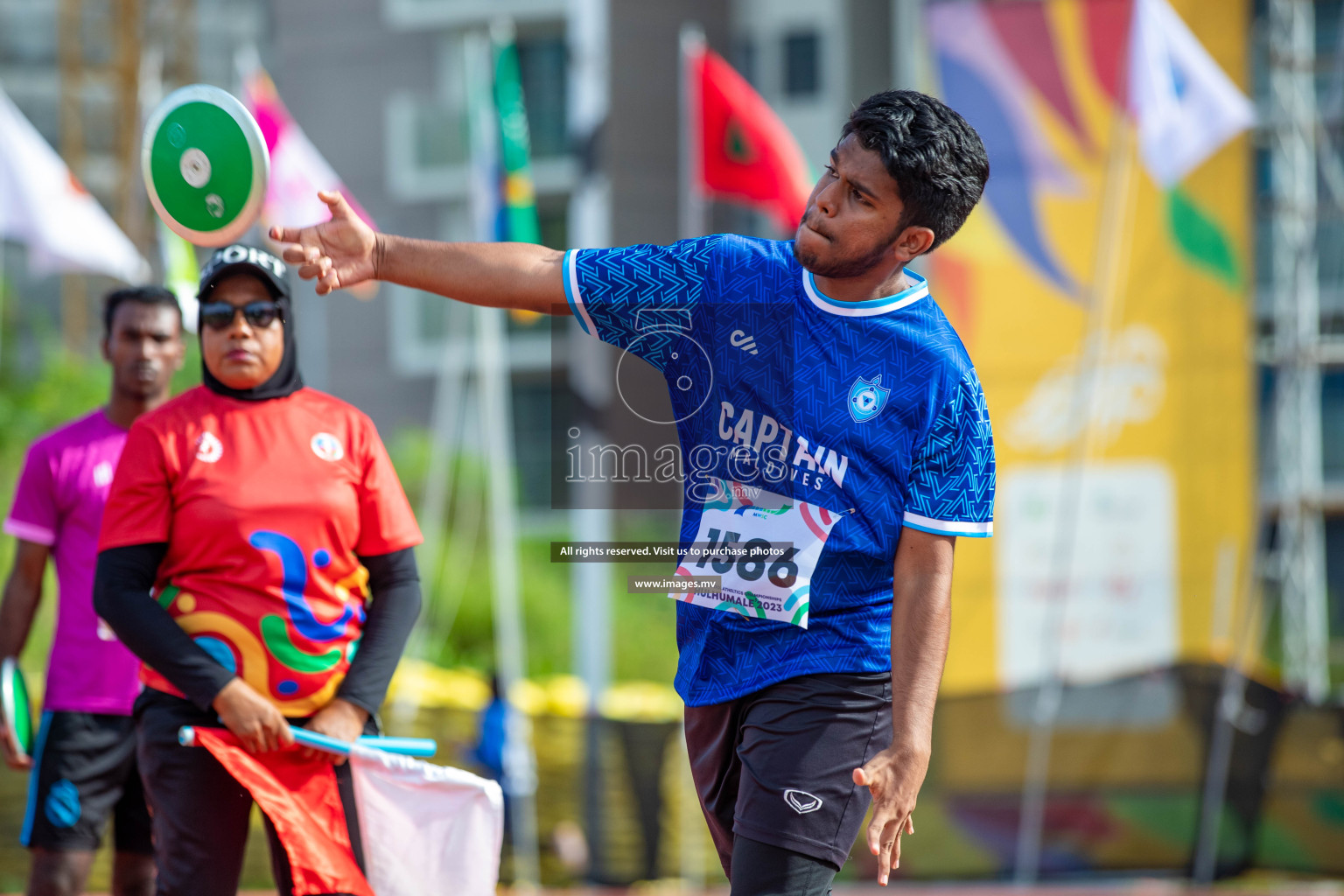 Day two of Inter School Athletics Championship 2023 was held at Hulhumale' Running Track at Hulhumale', Maldives on Sunday, 15th May 2023. Photos: Nausham Waheed / images.mv