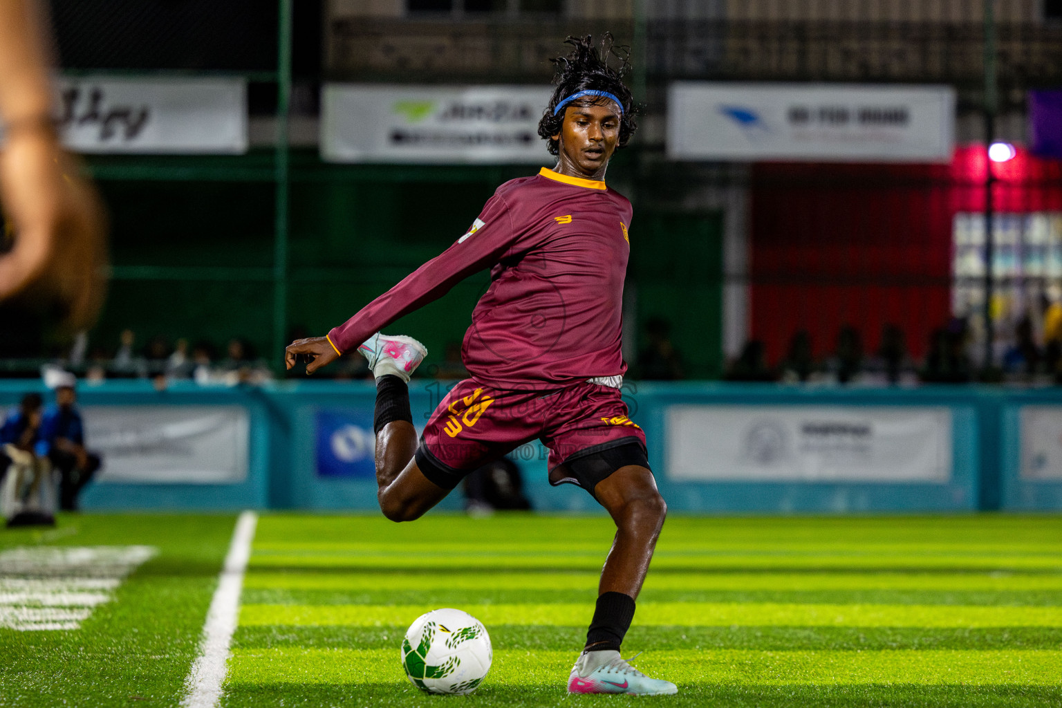 Comienzo fc vs The dee ess kay in Day 1 of Laamehi Dhiggaru Ekuveri Futsal Challenge 2025 was held on Thursday, 24th July 2025, at Dhiggaru Futsal Ground, Dhiggaru, Maldives Photos: Nausham Waheed / images.mv