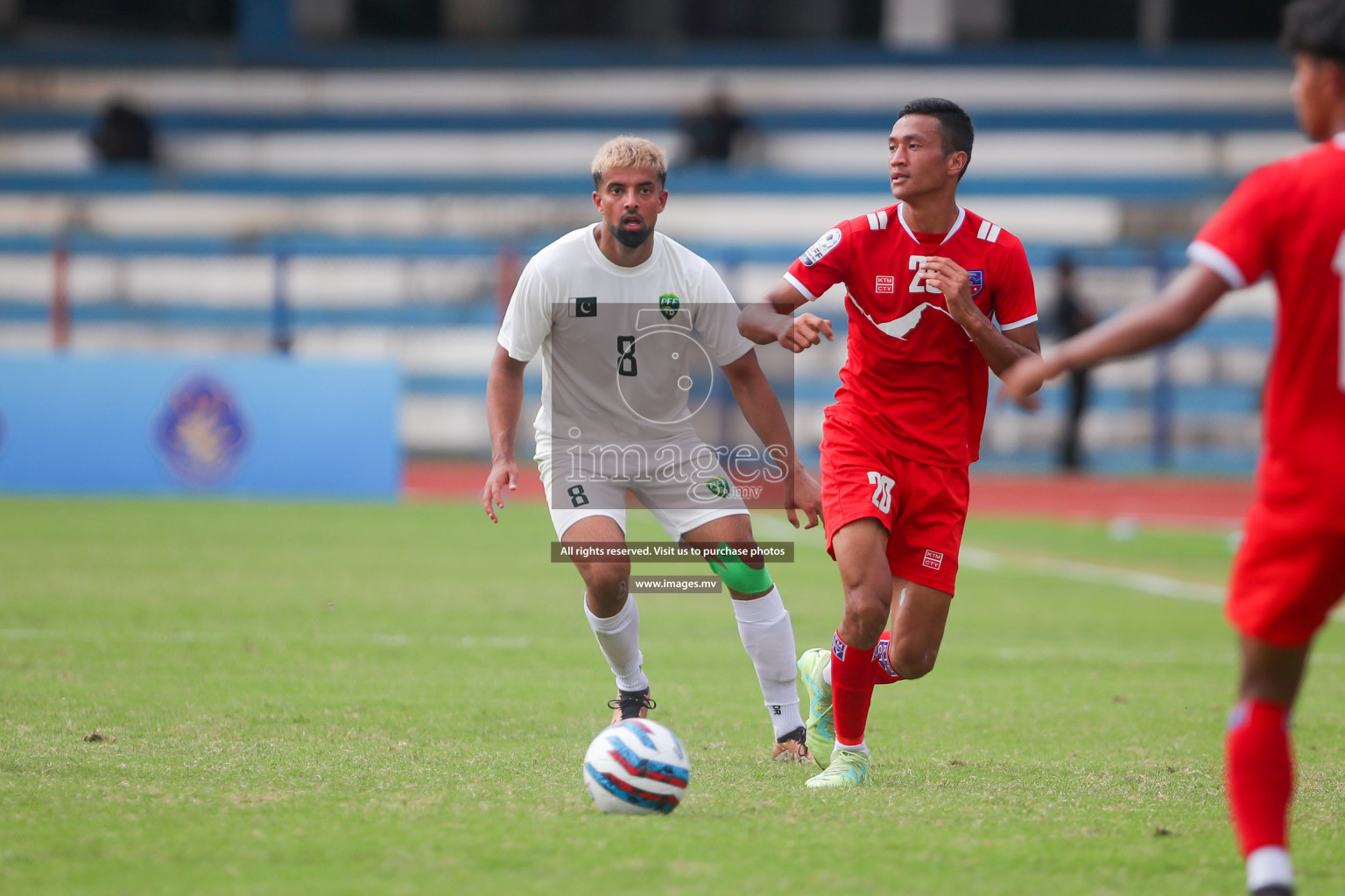 Nepal vs Pakistan in SAFF Championship 2023 held in Sree Kanteerava Stadium, Bengaluru, India, on Tuesday, 27th June 2023. Photos: Nausham Waheed, Hassan Simah / images.mv