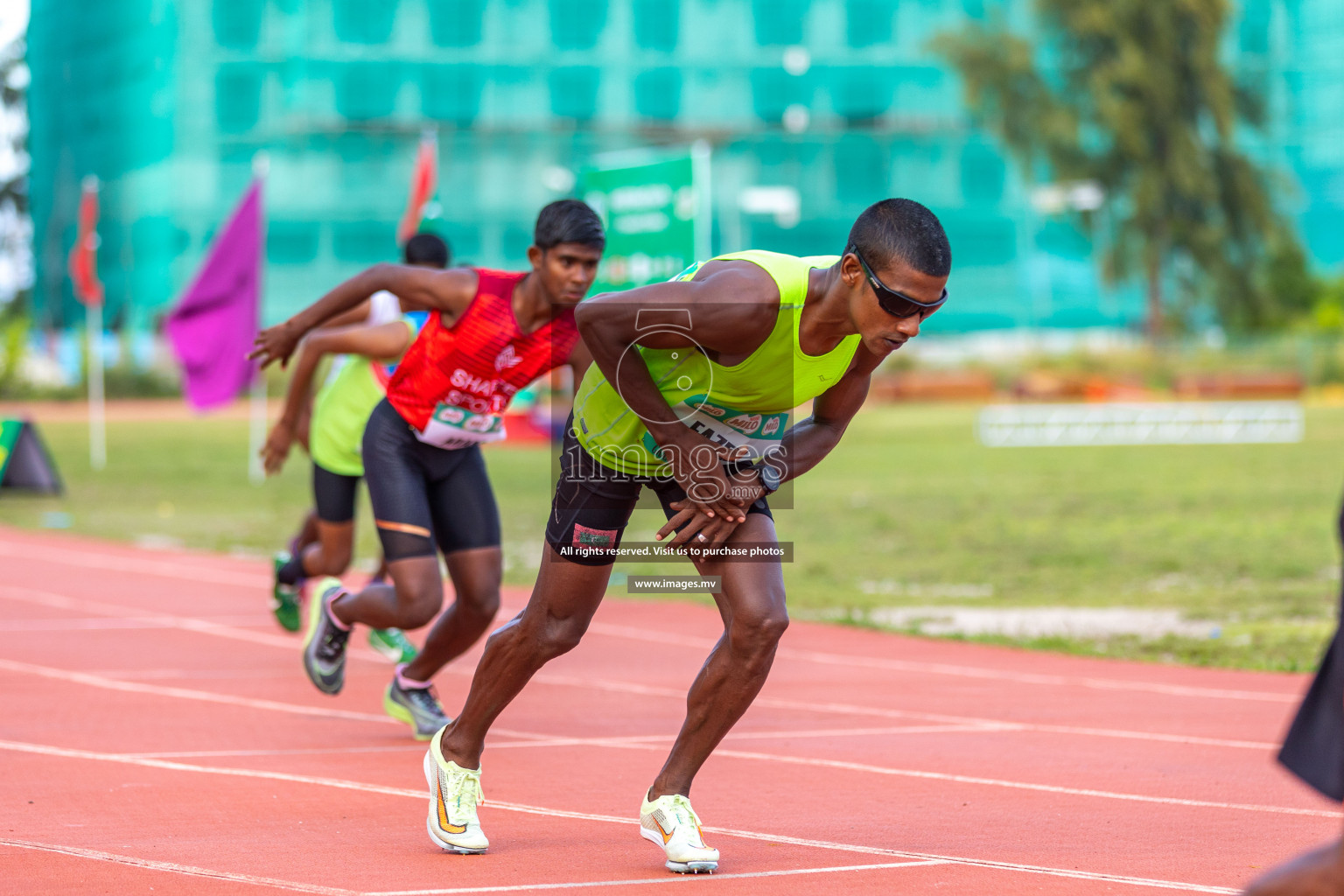 Day 2 of National Grand Prix 2022 held from 11-12 November 2022 in Hulhumale Running Track, Hulhumale, Maldives. Photos: Ismail Thoriq / images.mv