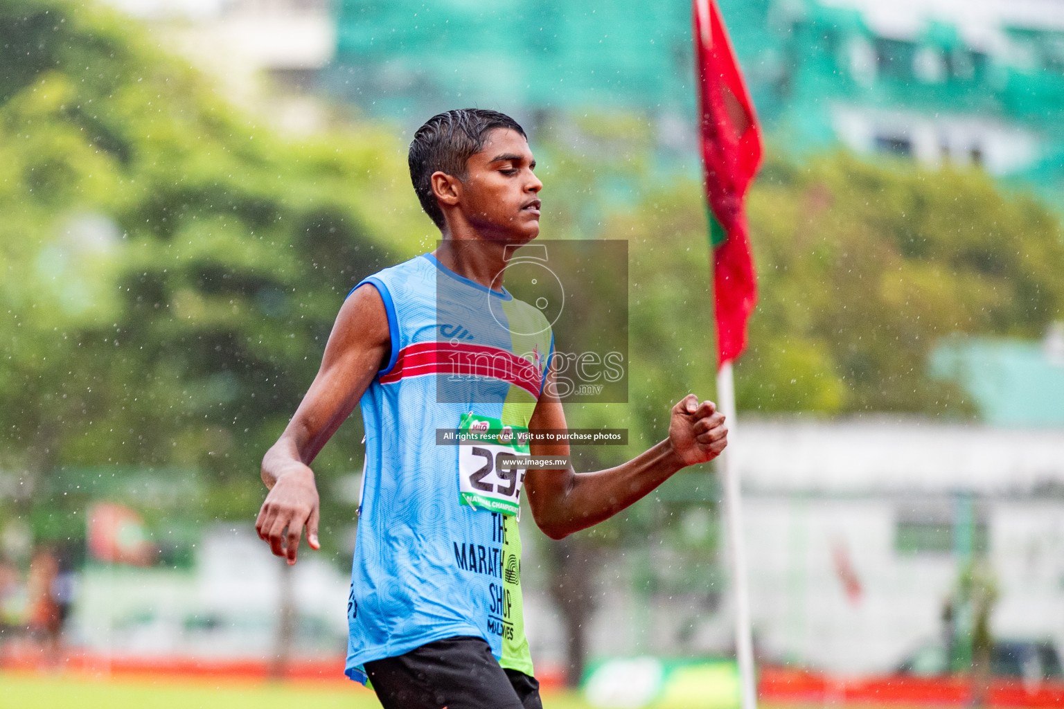 Day 2 of National Athletics Championship 2023 was held in Ekuveni Track at Male', Maldives on Friday, 24th November 2023. Photos: Hassan Simah / images.mv