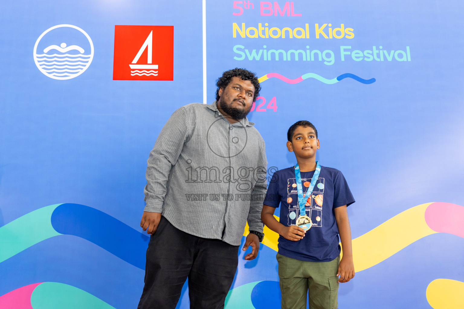 Closing of BML 5th National Swimming Kids Festival 2024 held in Hulhumale', Maldives on Saturday, 23rd November 2024.
Photos: Ismail Thoriq / images.mv