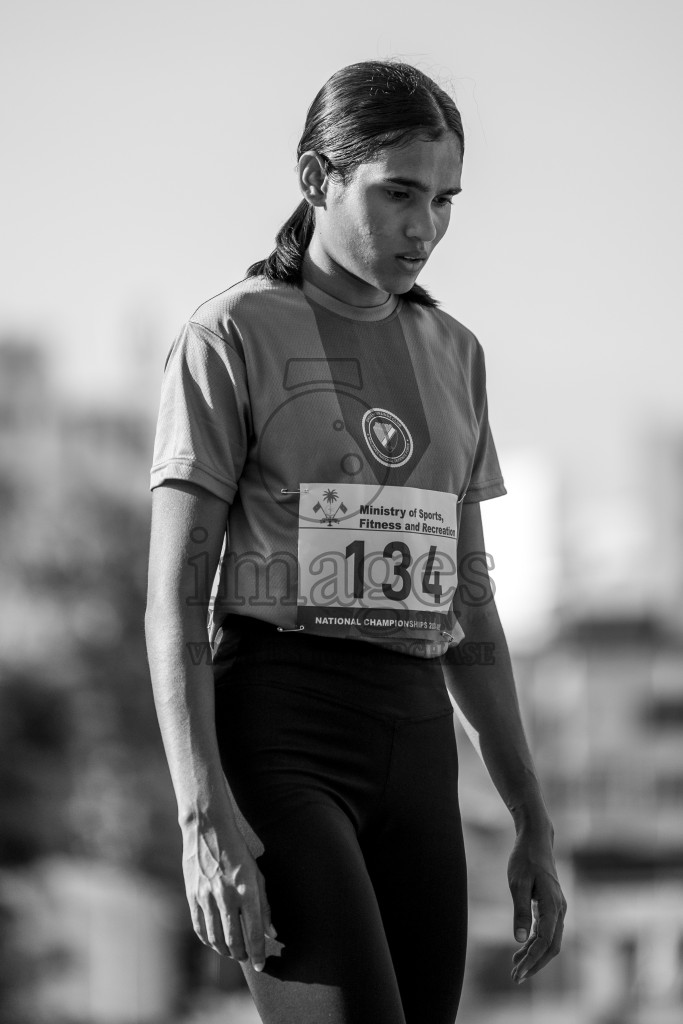 Day 3 of 33rd National Athletics Championship was held in Ekuveni Track at Male', Maldives on Saturday, 7th September 2024. Photos: Suaadh Abdul Sattar / images.mv