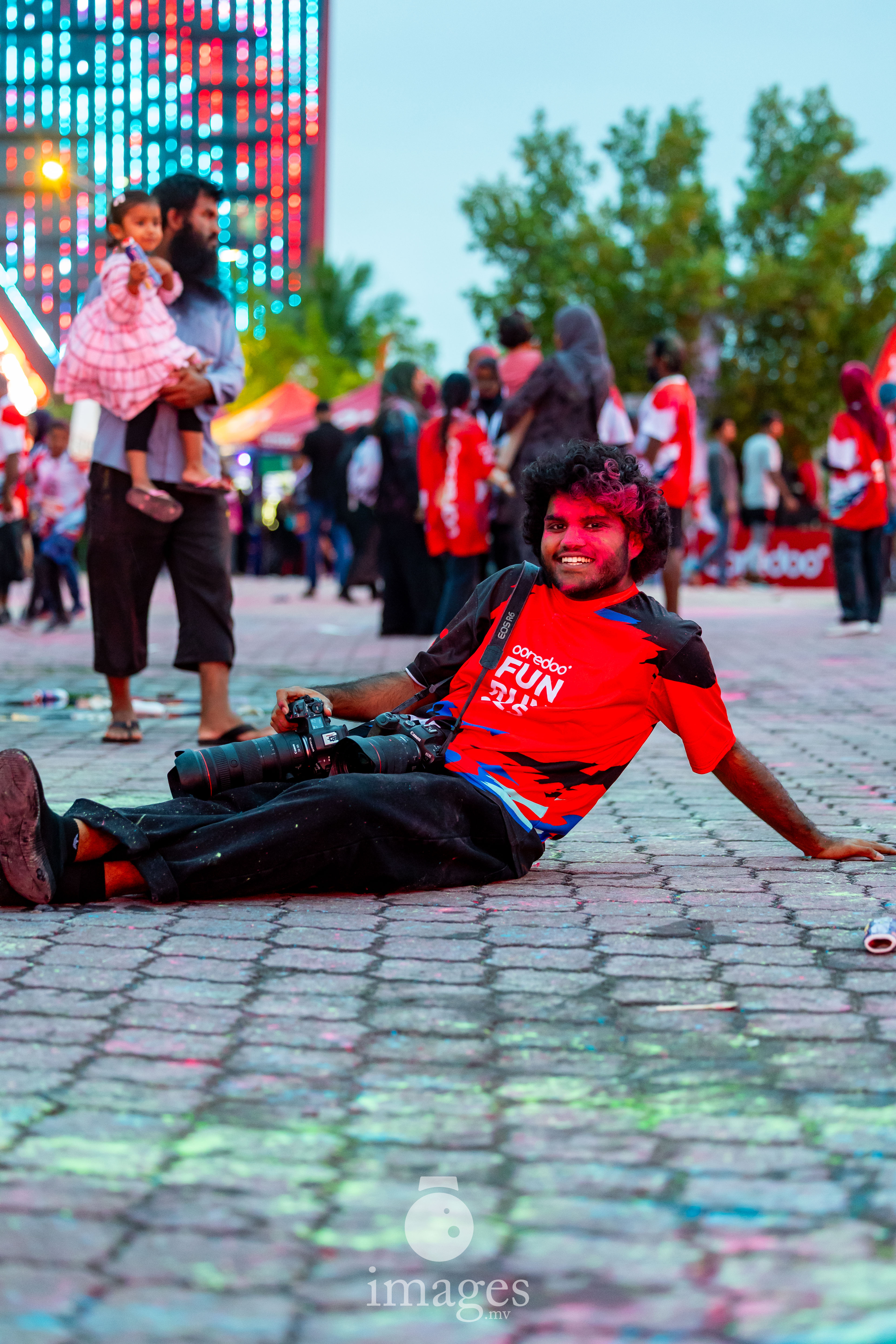 Smiles behind the camera matched the smiles in front of it.